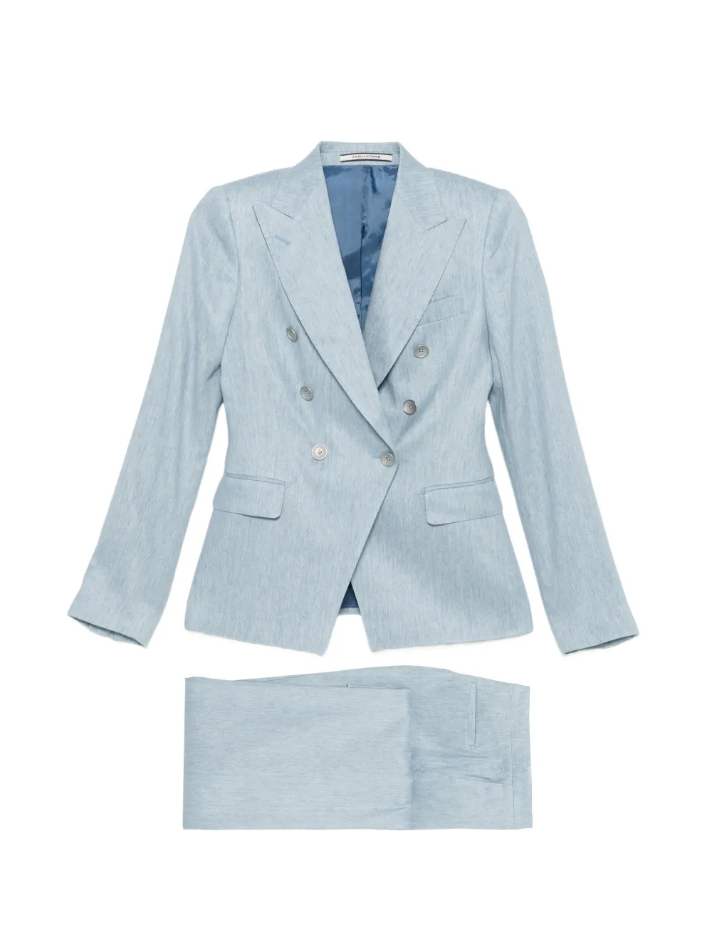 Tagliatore double-breasted suit - Blu