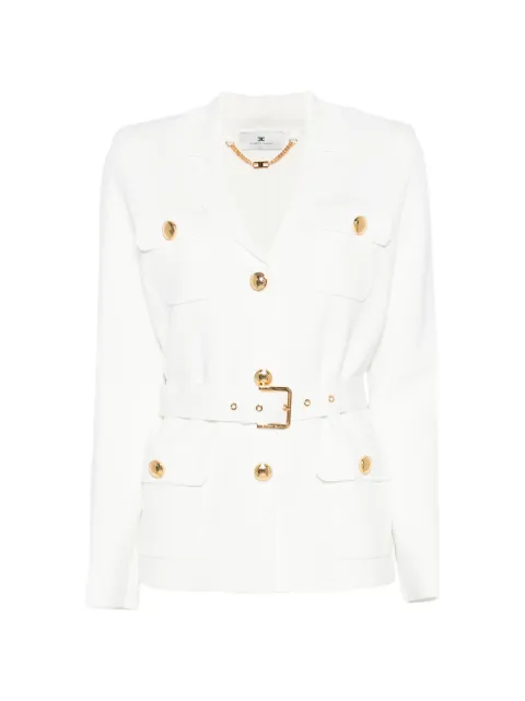 Elisabetta Franchi pocket button cardigan 