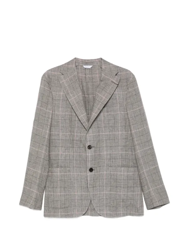 Boglioli チェック ジャケット | グレー | FARFETCH JP