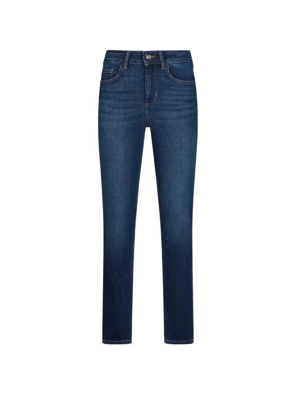 LIU JO button-fastening skinny jeans - Blu