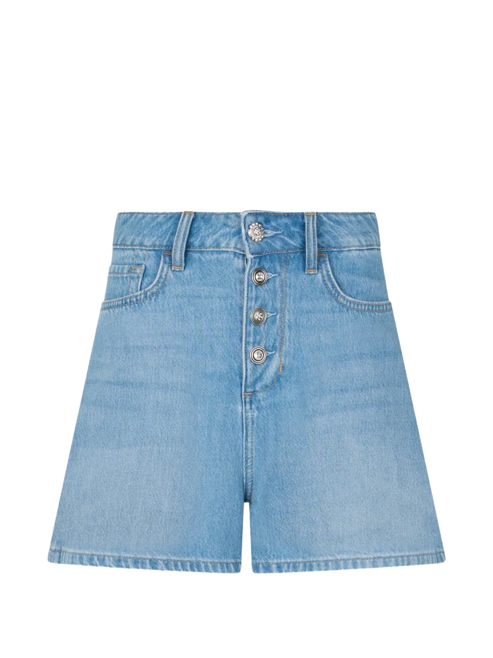 LIU JO button-fastening shorts - Blau