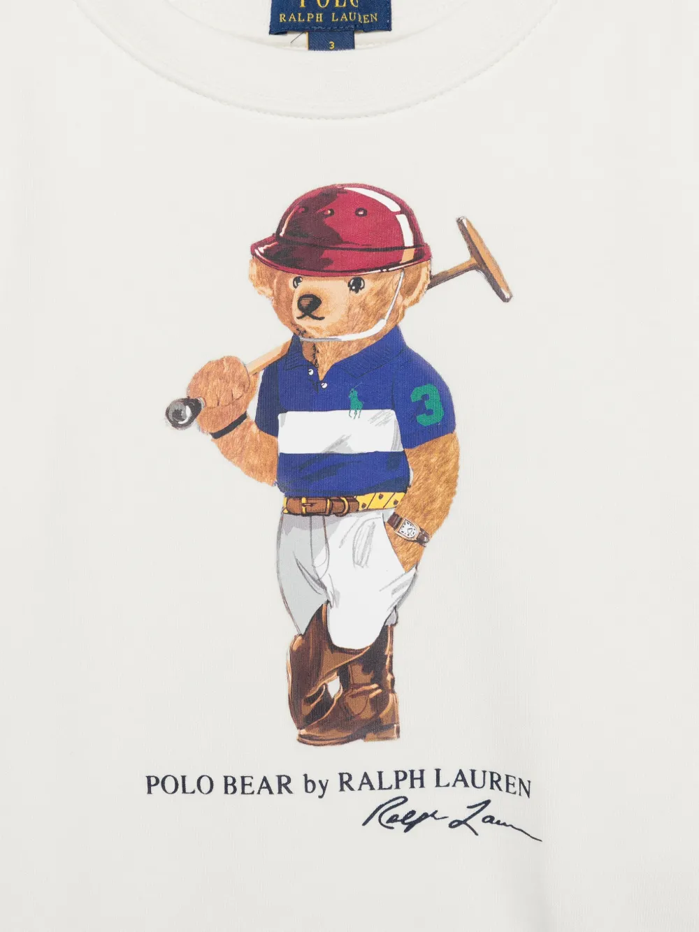 POLO RALPH LAUREN KIDS Polo Bear trui Wit