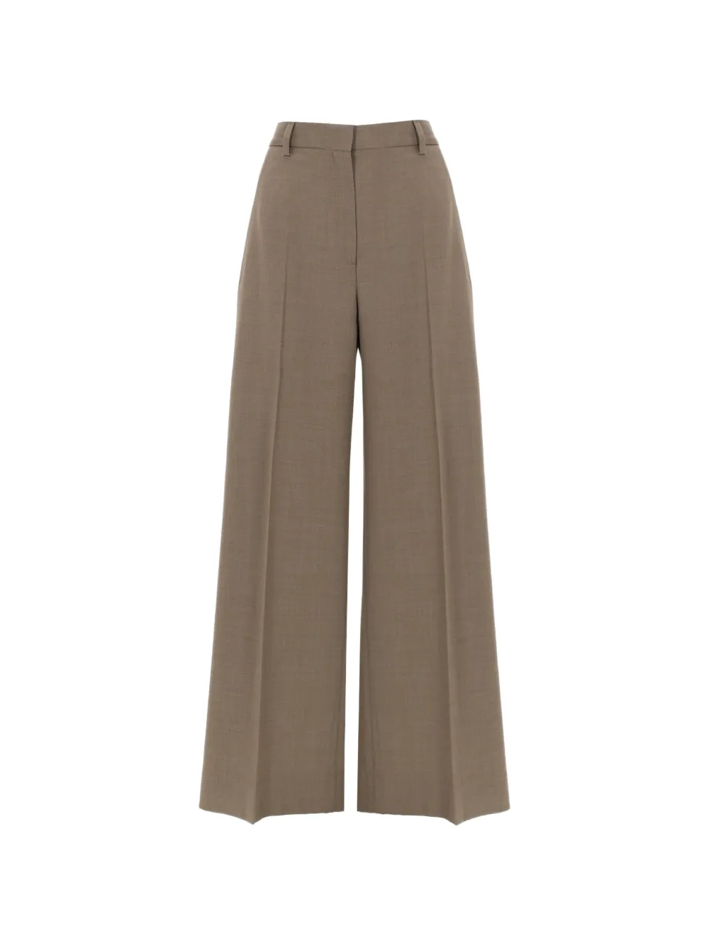 Filippa K Harlow pressed-crease wide-leg trousers - Toni neutri