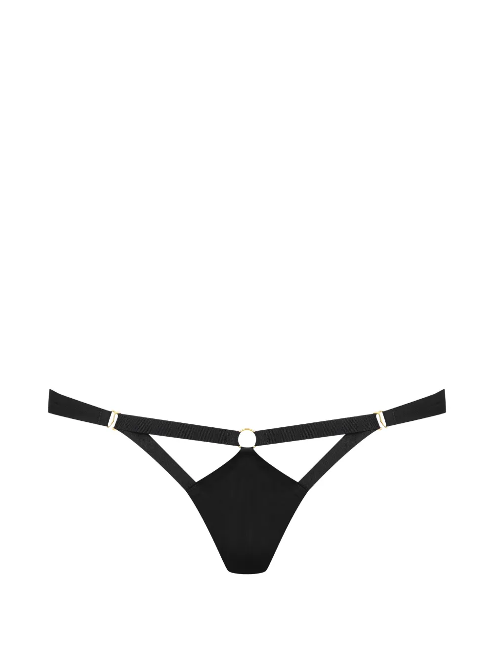 Maison Close ring-detail thong - Nero