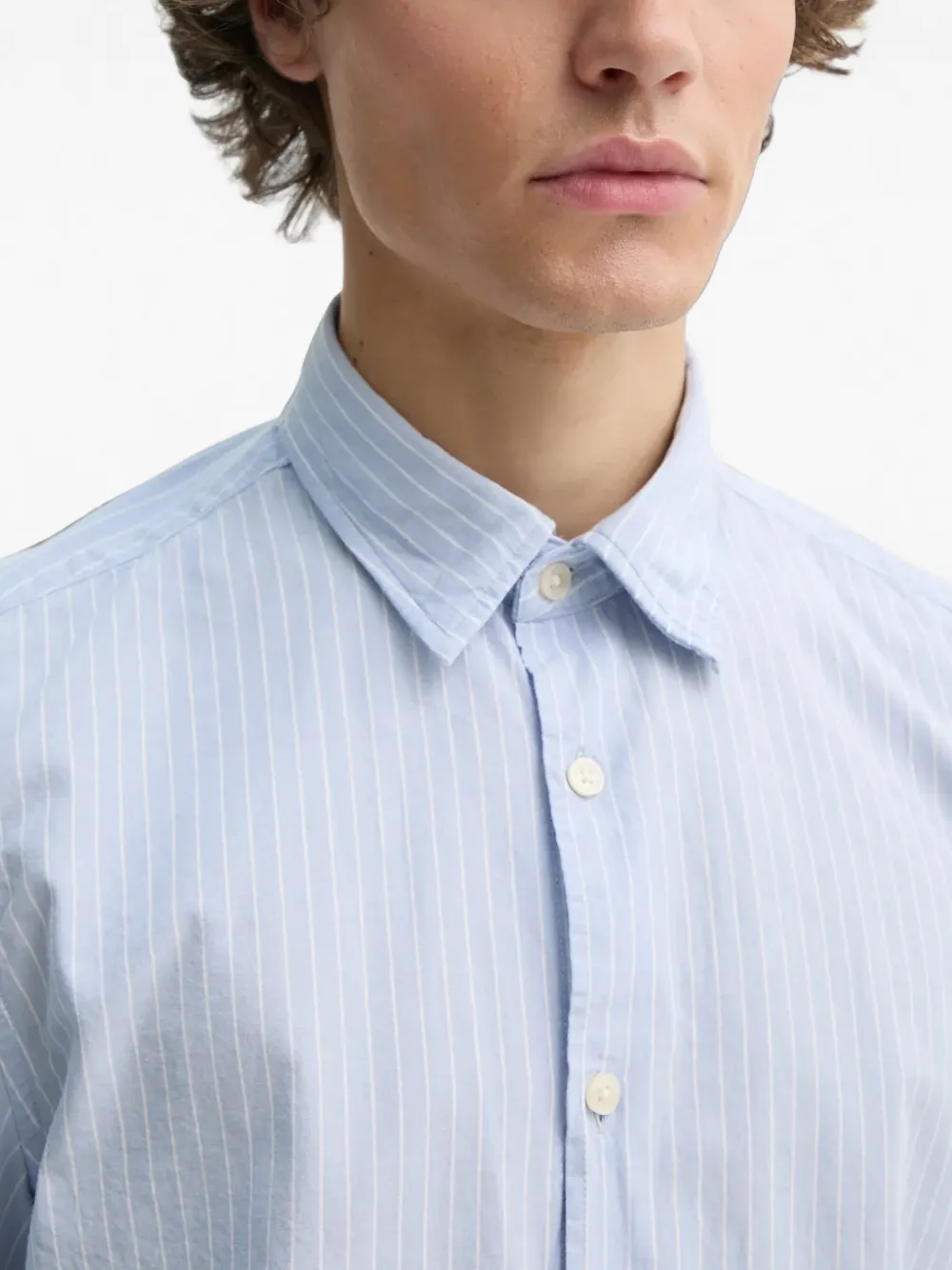 Marc O'Polo Gestreept overhemd Blauw