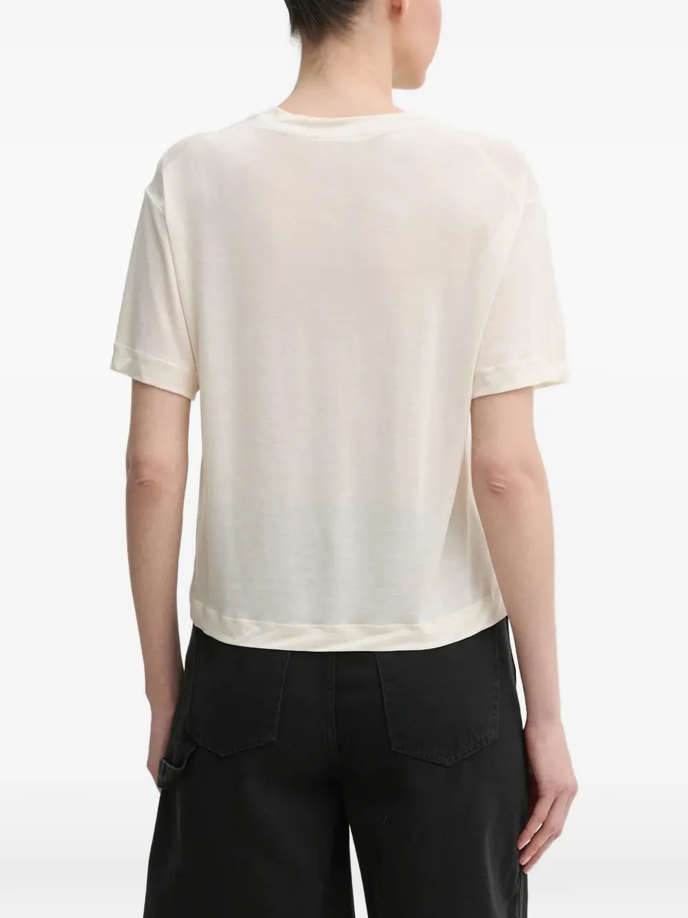 Marc O'Polo T-shirt met korte mouwen Beige