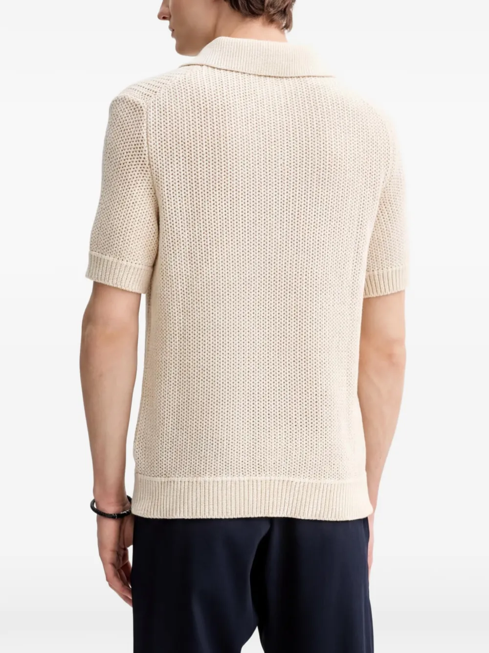 Marc O'Polo Katoenen poloshirt Beige