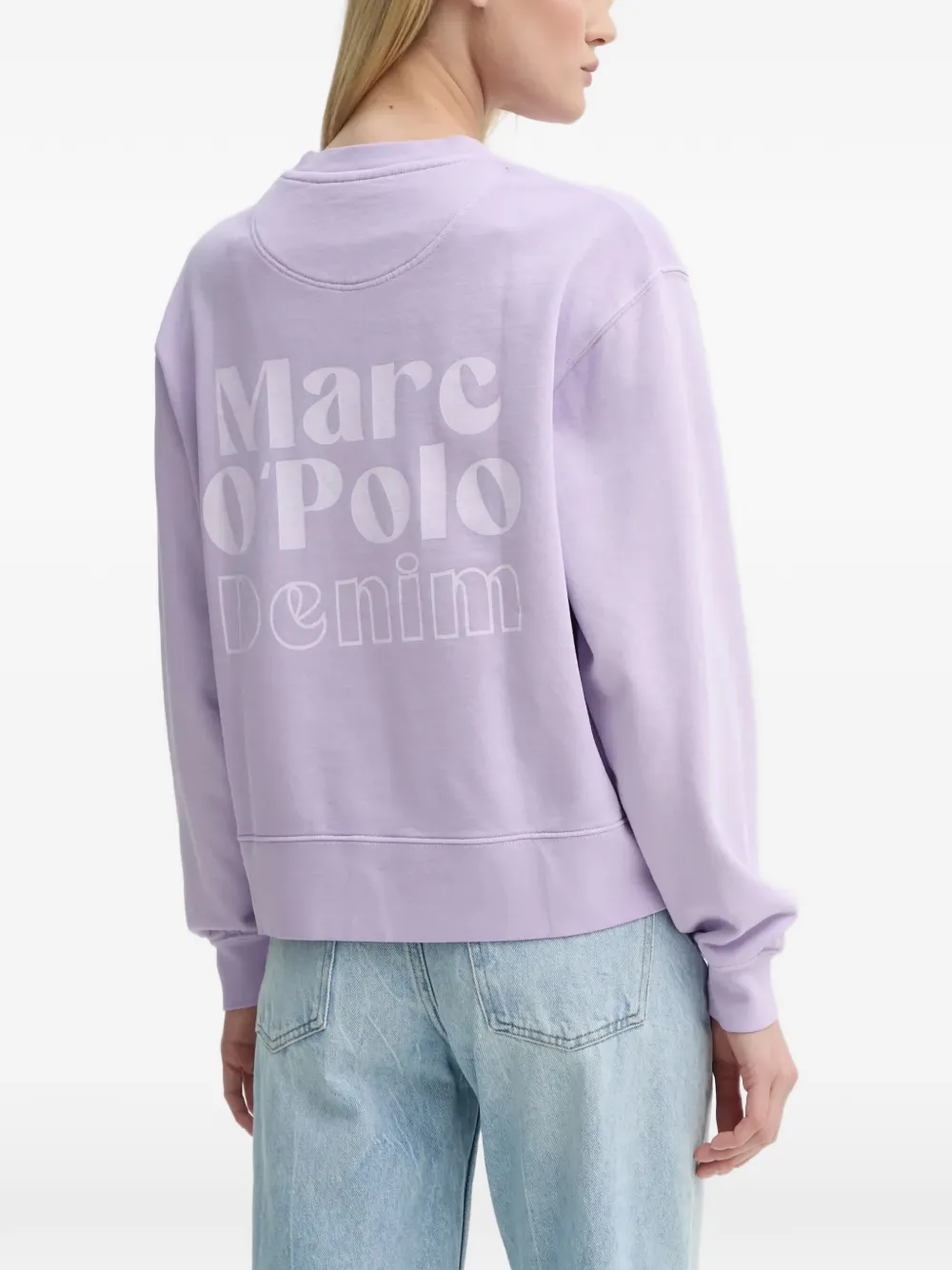 Marc O'Polo Sweater met ronde hals Paars
