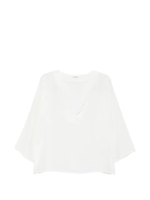 P.A.R.O.S.H. blusa Saxon con cuello en V