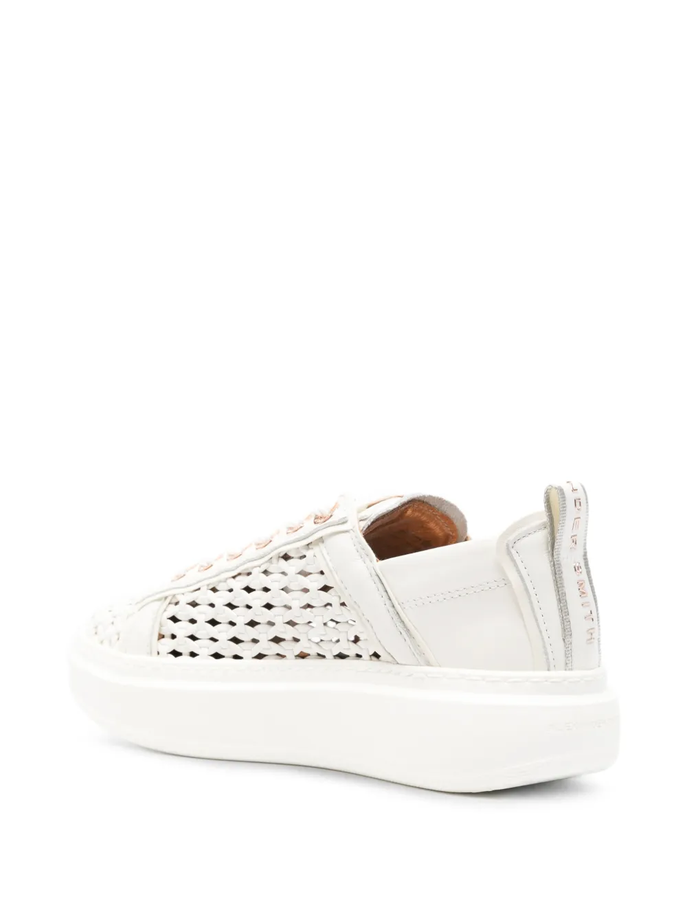 Alexander Smith Wembley leather sneakers Wit