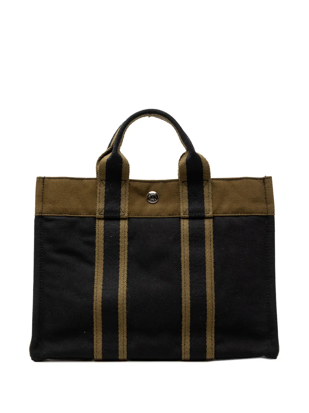 Hermès Pre-Owned 2000-2015 Bicolor Canvas Fourre Tout PM tote bag - Grün