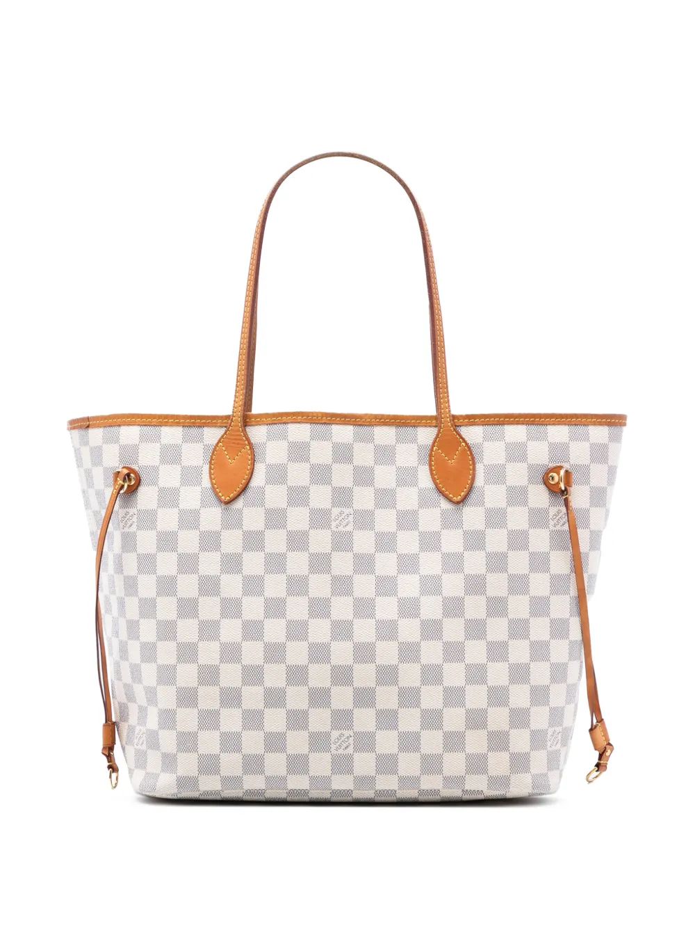 Louis Vuitton Pre-Owned 2016 Damier Azur Neverfull MM tote bag - Bianco