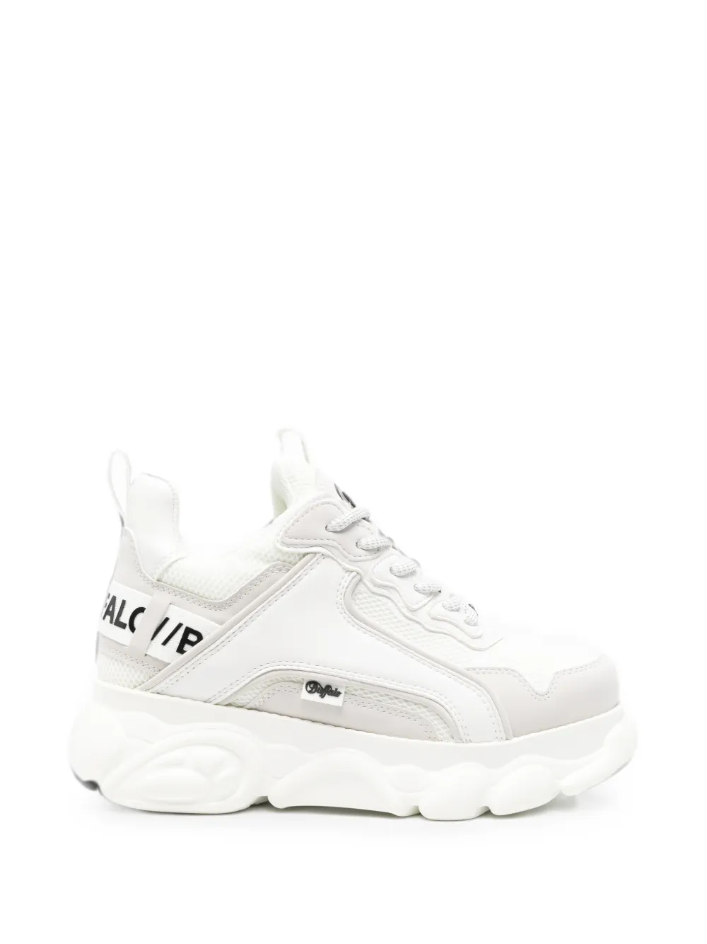 Buffalo CDL Chai logo-patch panelled sneakers - Bianco