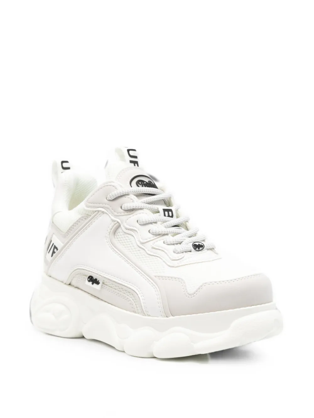 Buffalo CDL Chai logo-patch panelled sneakers Wit