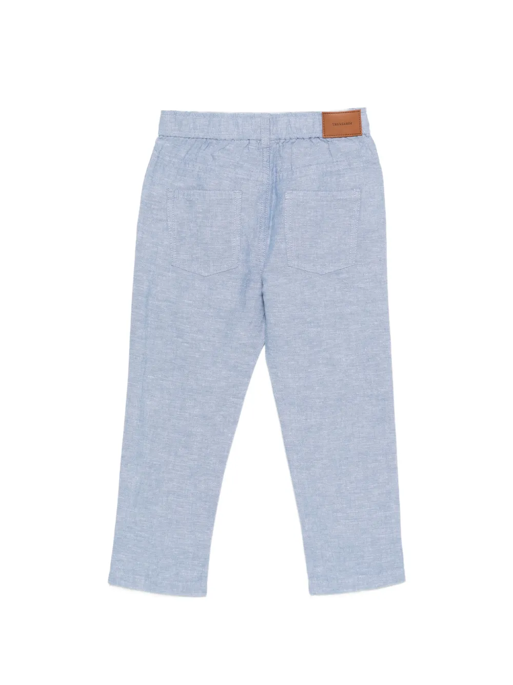 TRUSSARDI JUNIOR Broek met borduurwerk Blauw