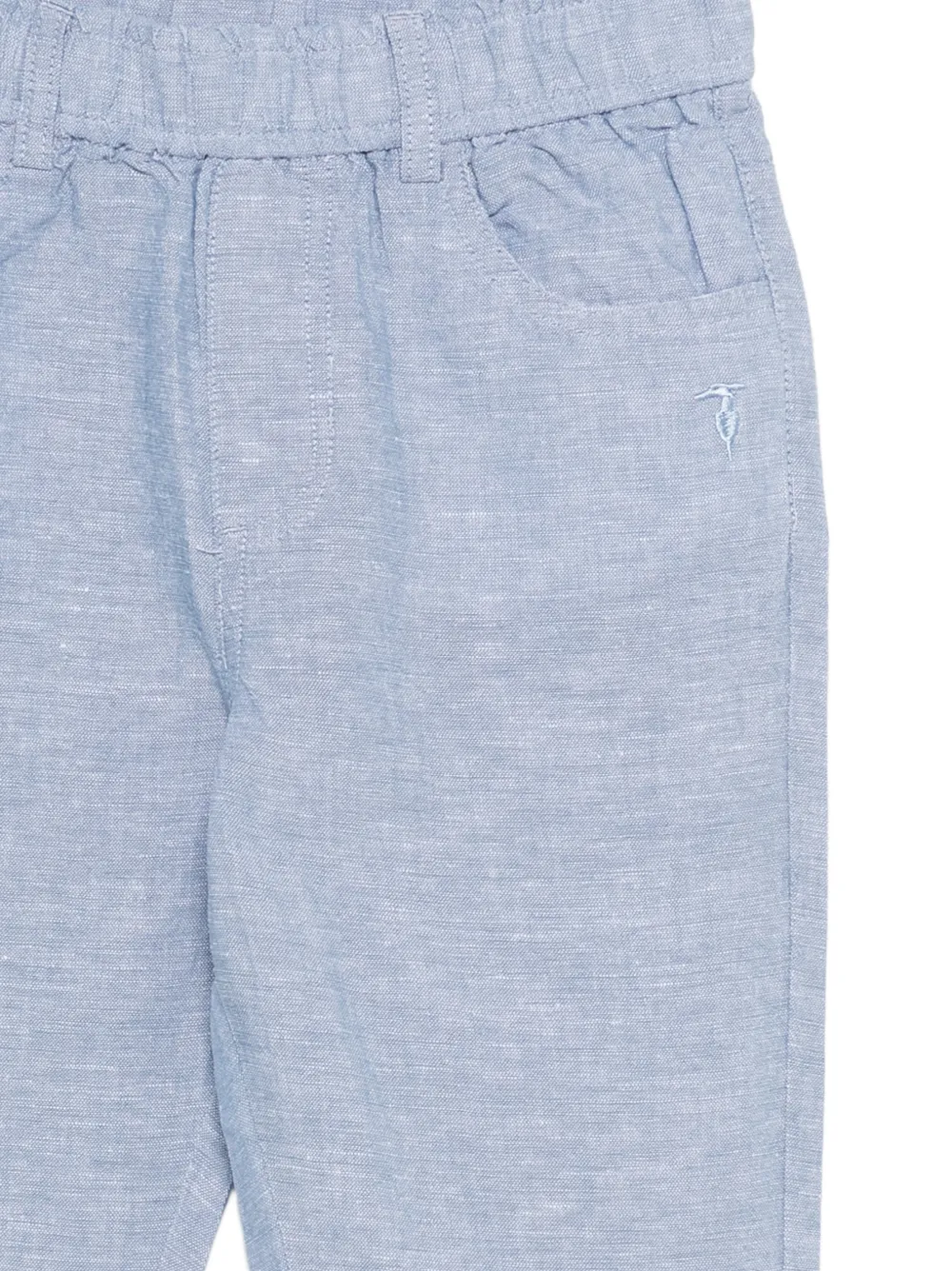 TRUSSARDI JUNIOR Broek met borduurwerk Blauw