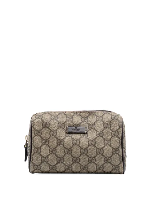 Gucci Pre-Owned 2016-2025 GG 수프림 파우치