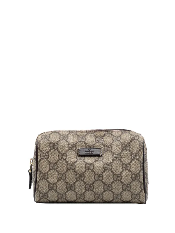 Gucci Pre-Owned 2016-2025 GGパターン クラッチバッグ | ブラウン 