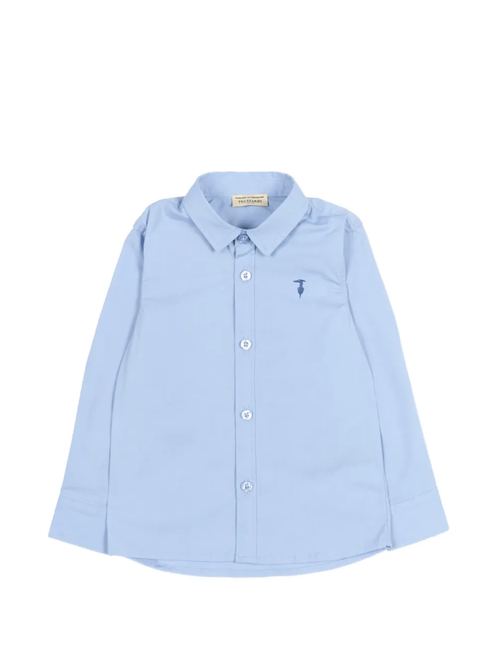 TRUSSARDI JUNIOR long-sleeves shirt - Blu