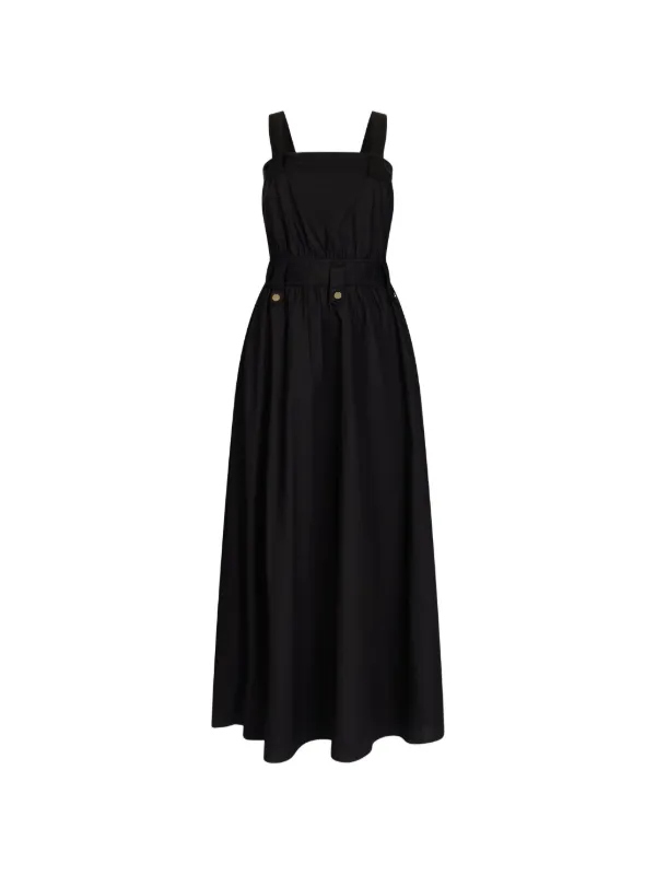 liu jo cocktail dress LIU JO V-neck Gathered Dress | Green