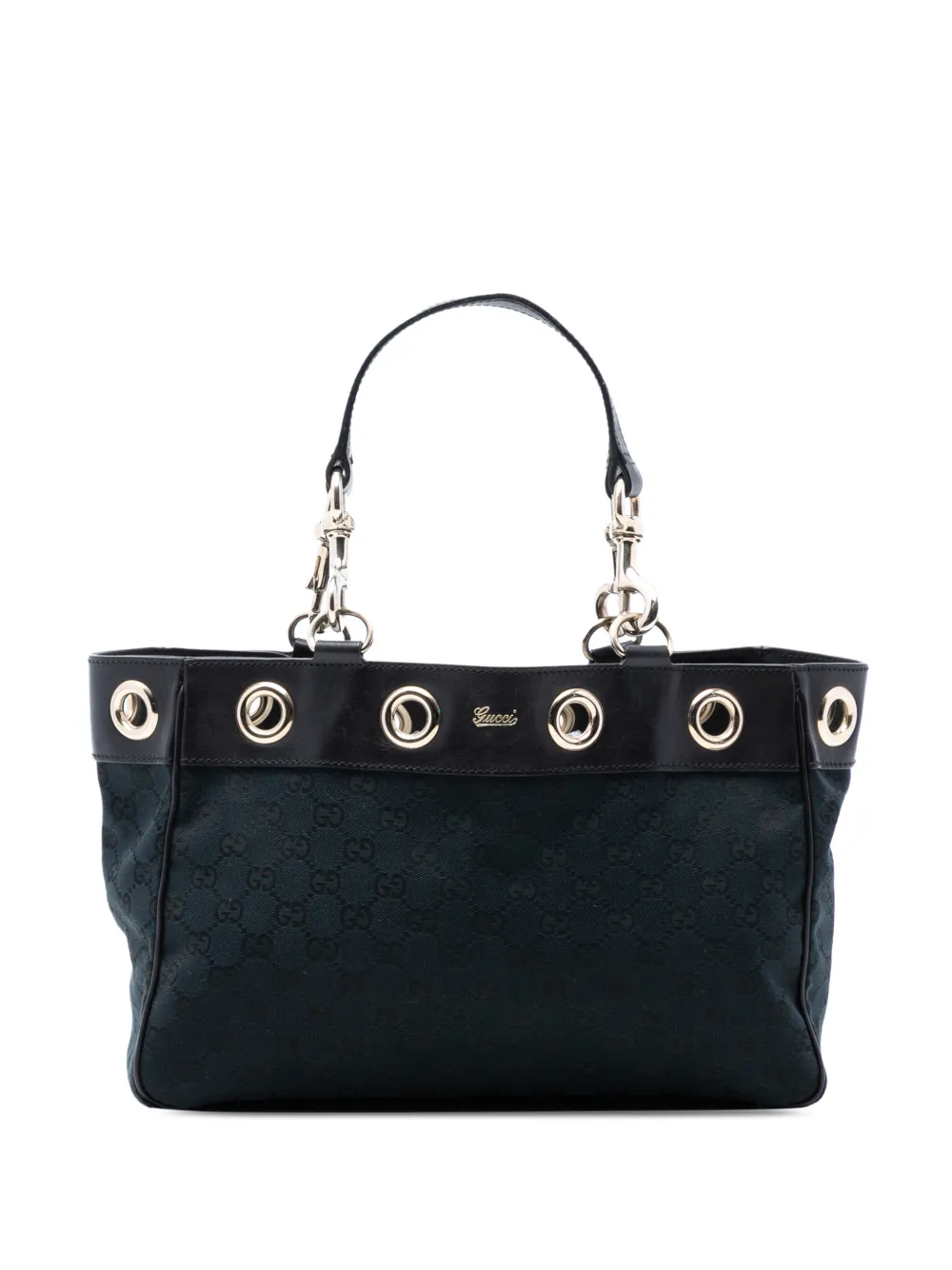 Gucci Pre-Owned 2016-2025 Medium GG Canvas Positano tote bag - Nero