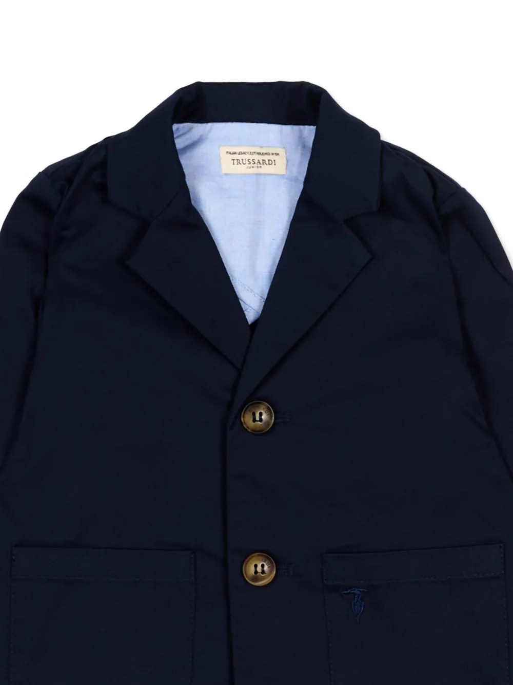  Trussardi Junior Buttoned Blazer - Blue 