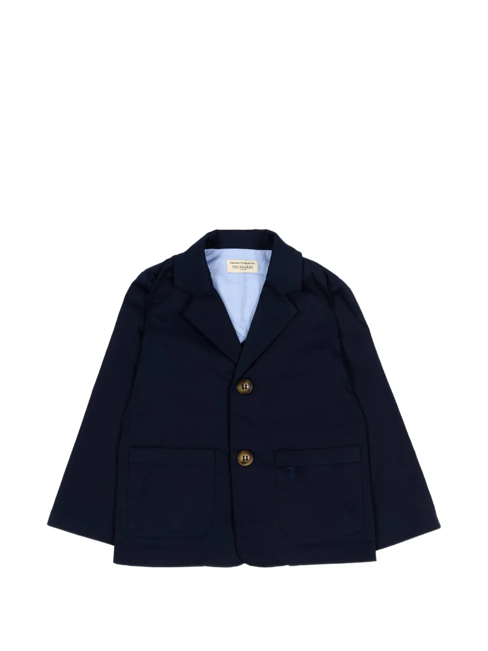 TRUSSARDI JUNIOR buttoned blazer - Blu