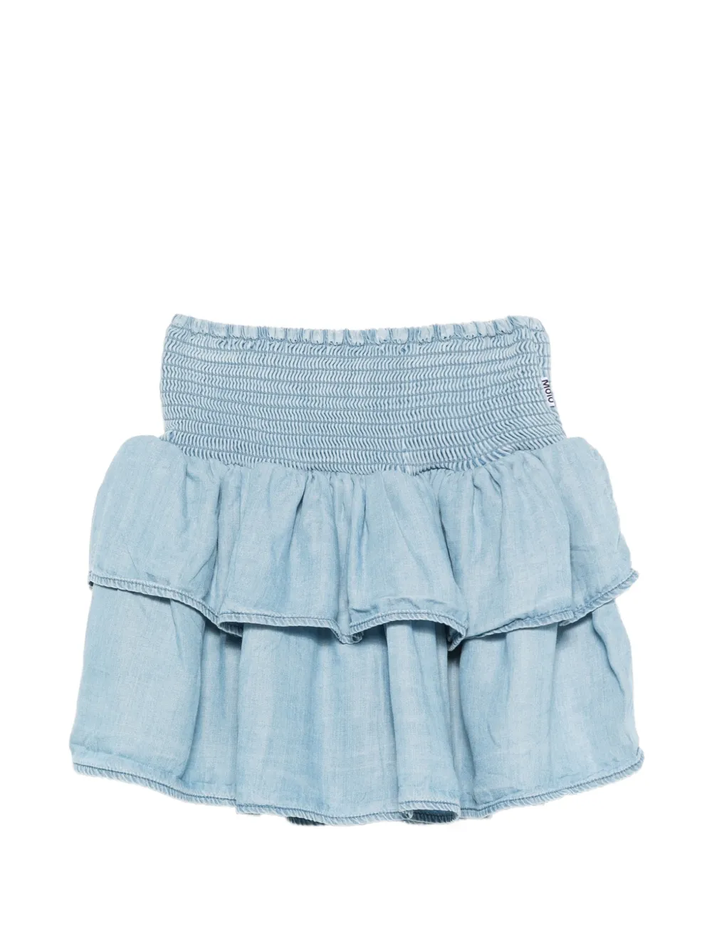 Molo Bonita ruffled skirt - Blu
