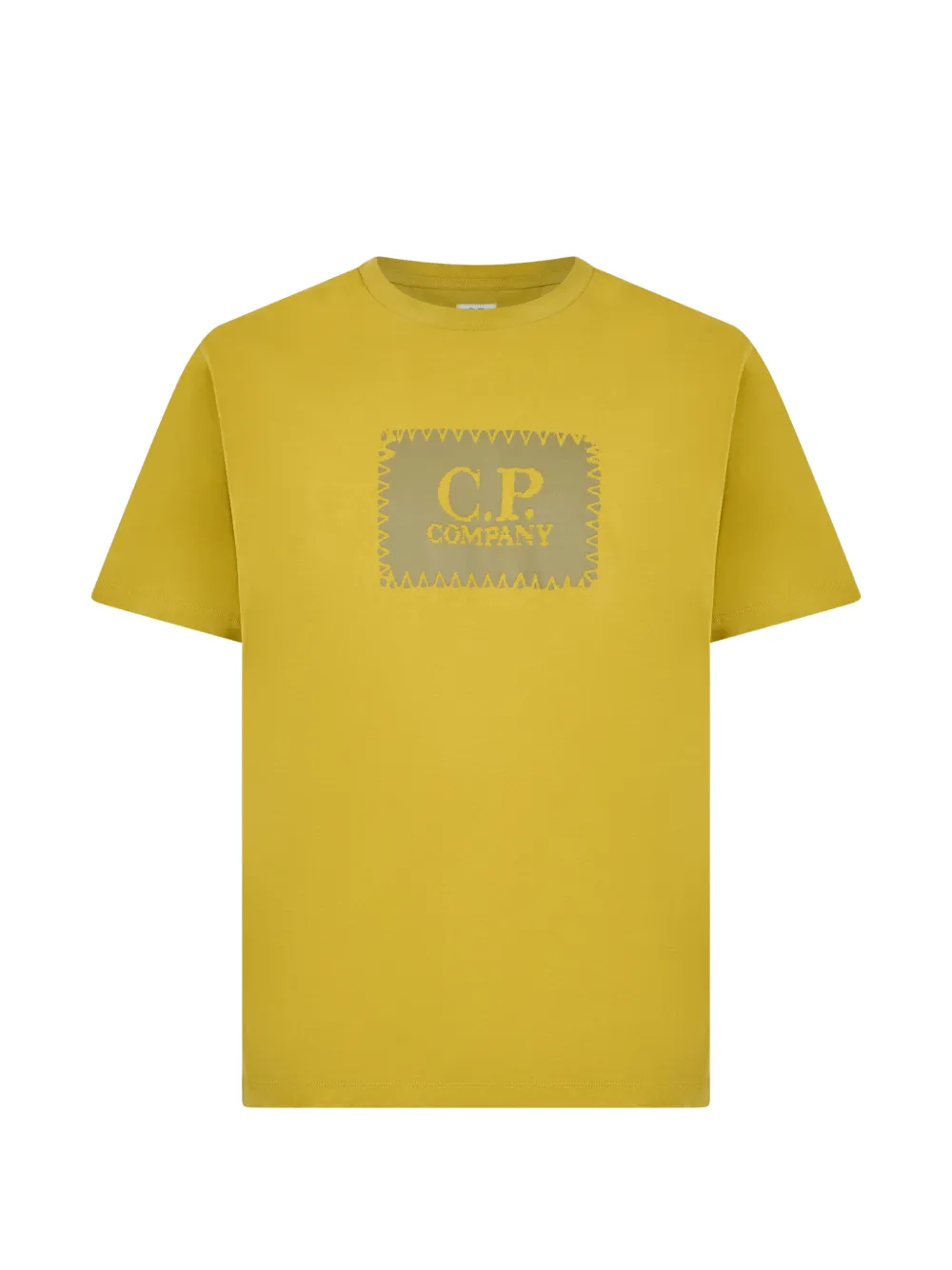 C.P. Company logo T-shirt - Giallo