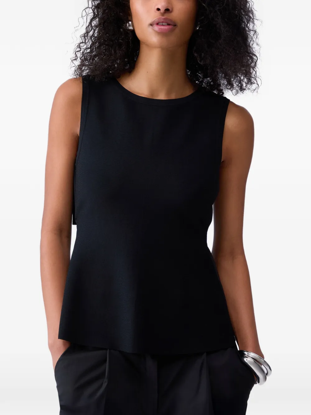 LIU JO Top met uitgesneden details Zwart