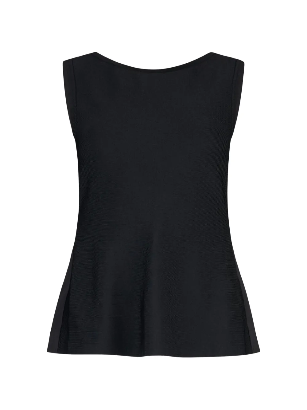 LIU JO cut-out top - Nero