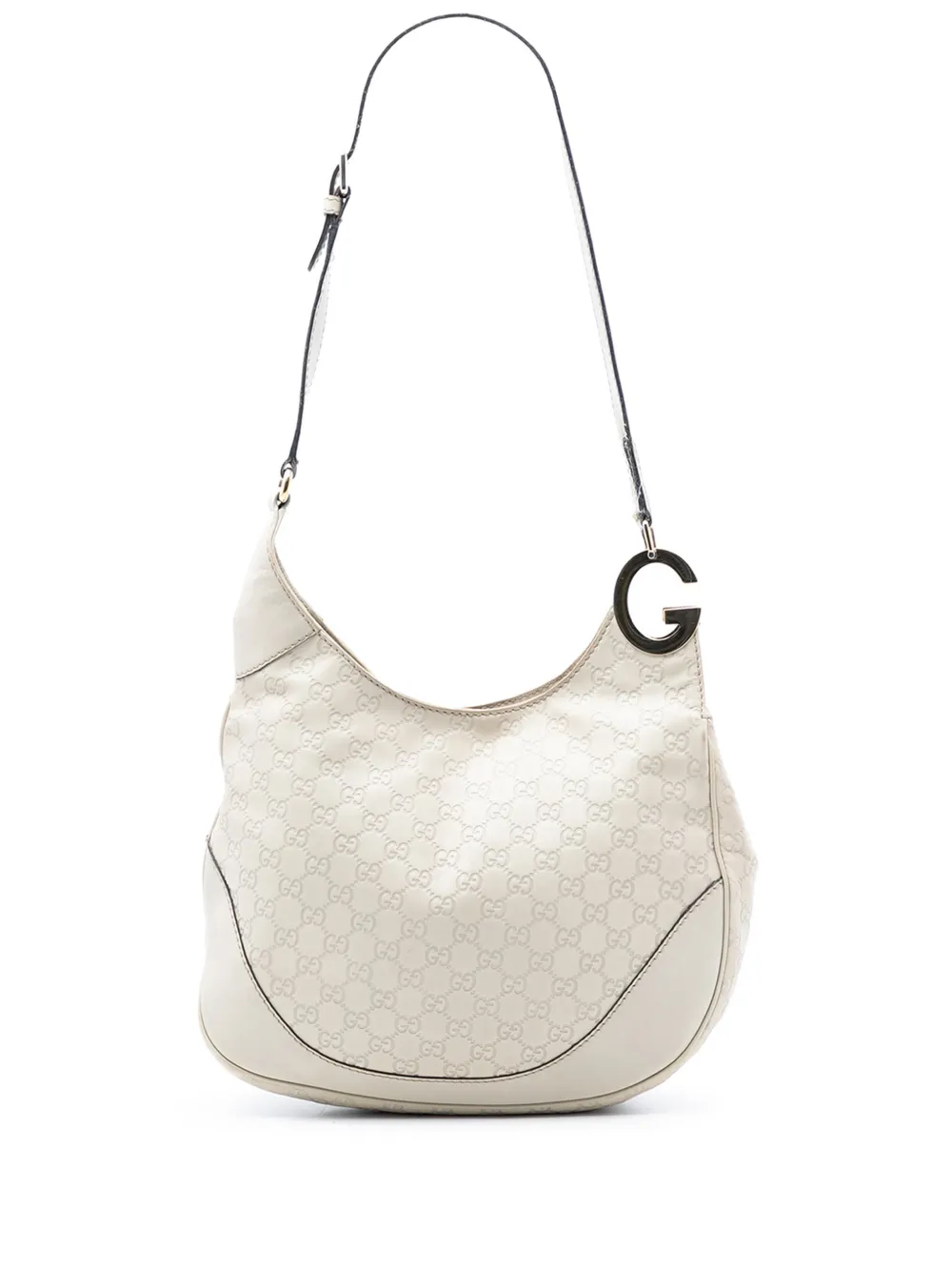 Gucci Pre-Owned 2016-2025 Guccissima Charlotte crossbody bag - Bianco