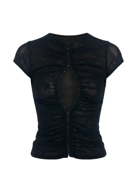 AXEL 113 Gia ruched cutout top