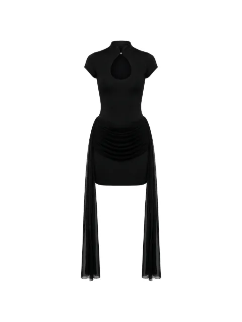 AXEL 113 Khy cutout ruched mini dress