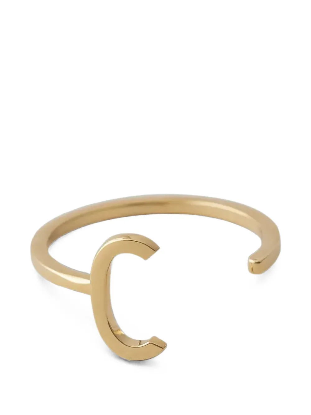 Design letters Anello a fascia - Oro