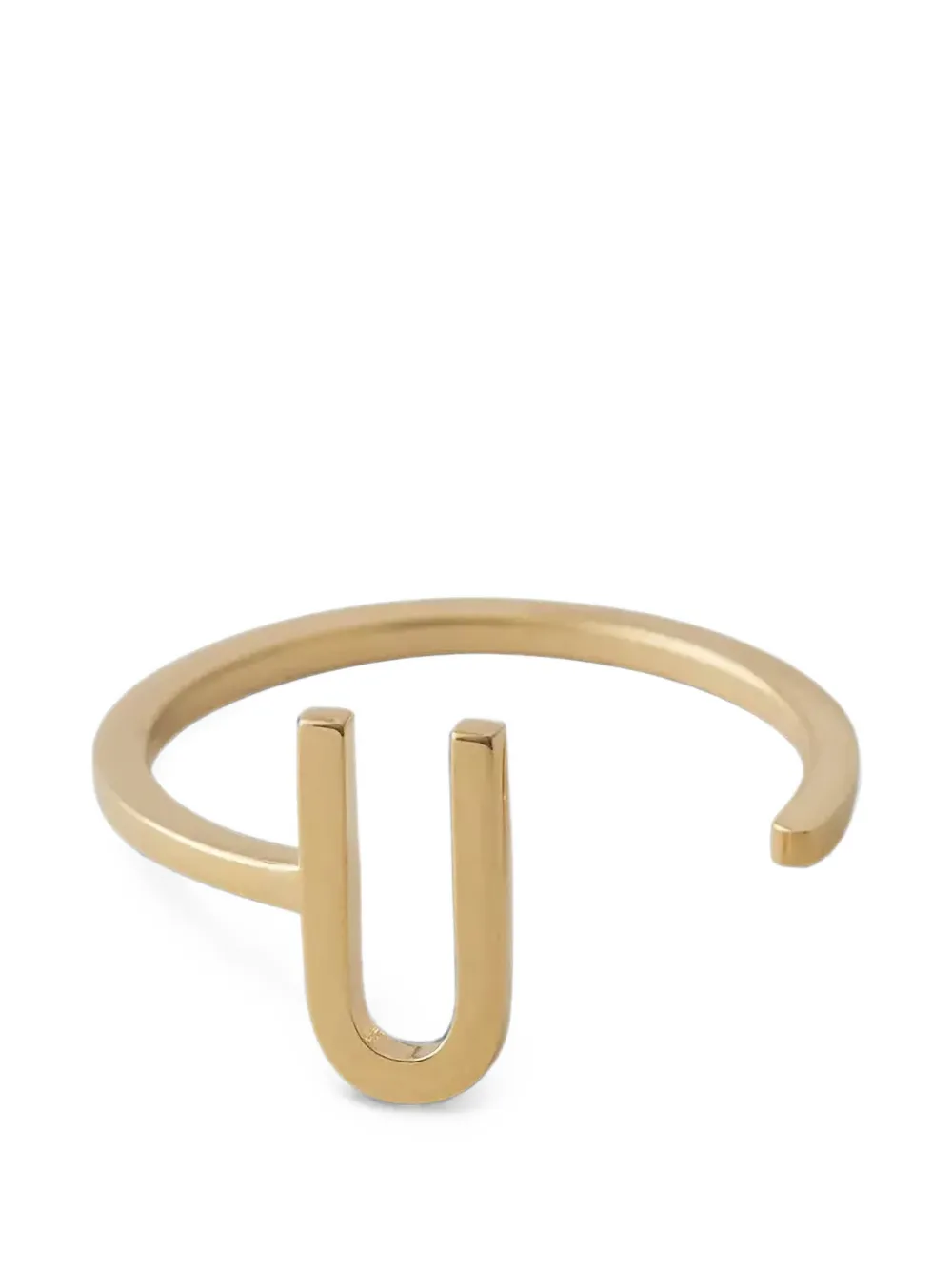 Design letters Anello a fascia - Oro