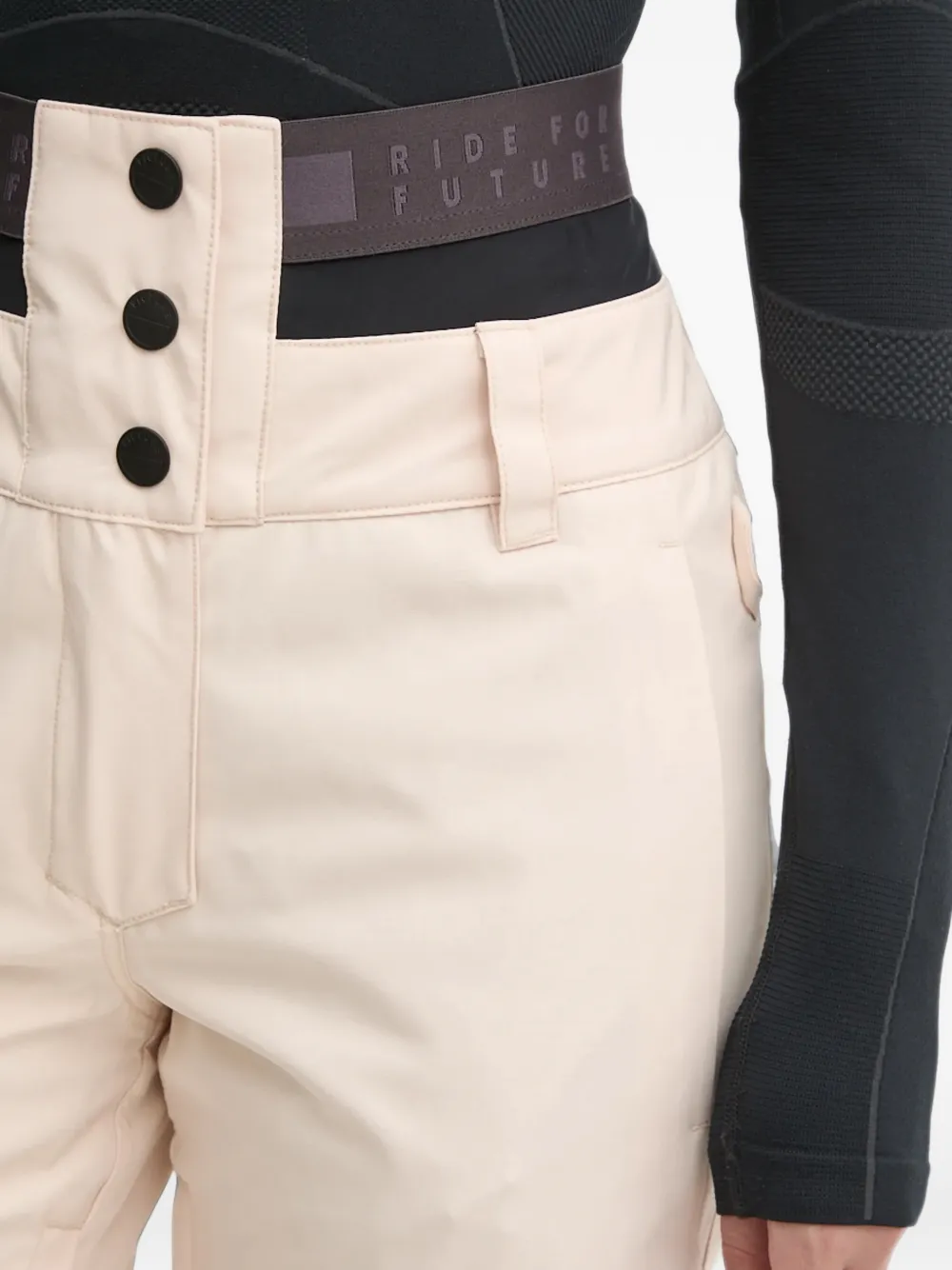 PICTURE Skibroek met knopen Beige