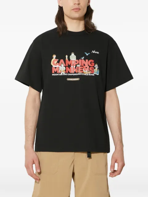 NANGA Camping Manners T-shirt