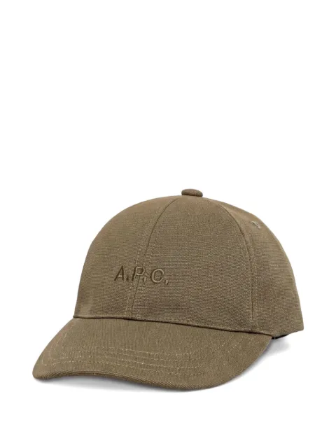 A.P.C. logo-embroidered baseball cap