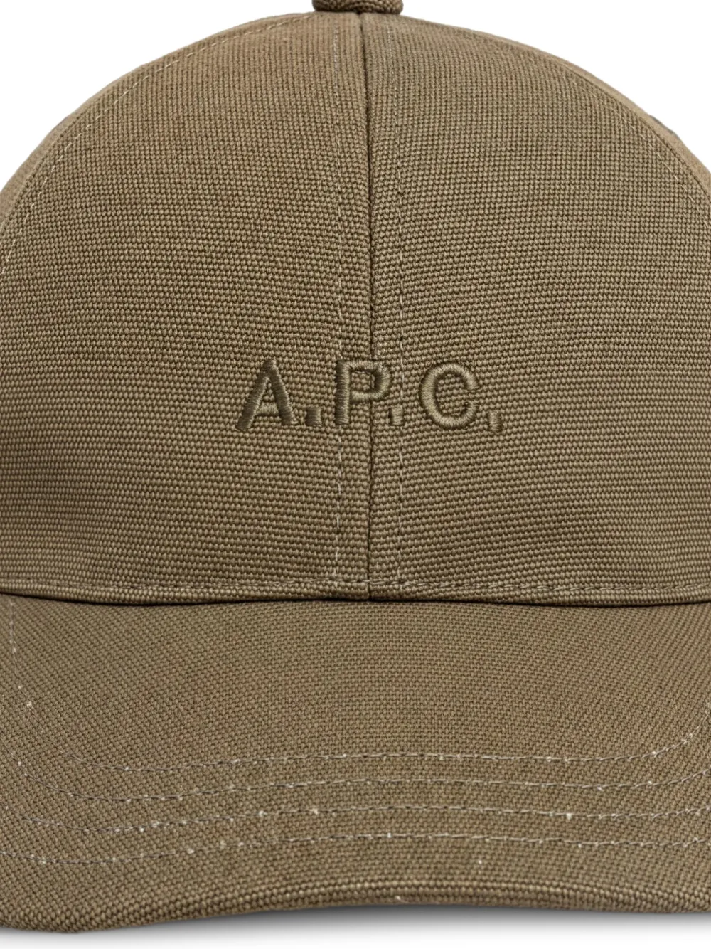  A.p.c. Gorra Con Logo Bordado - Verde 