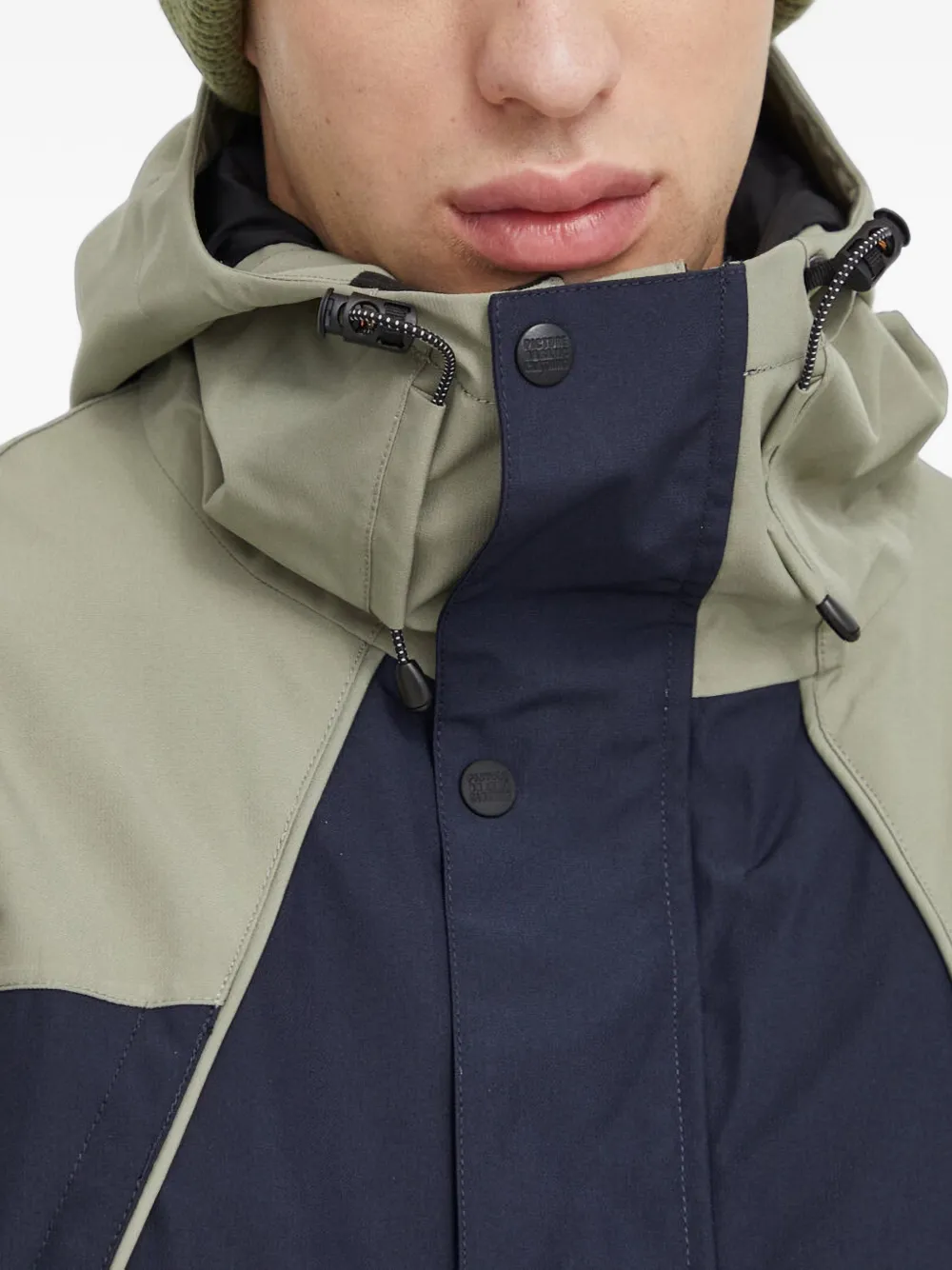 PICTURE Ski-jack met logoprint Blauw