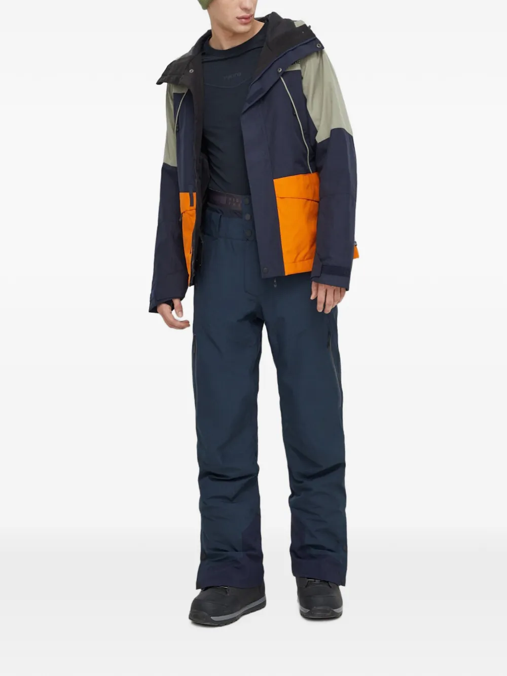 PICTURE Ski-jack met logoprint Blauw