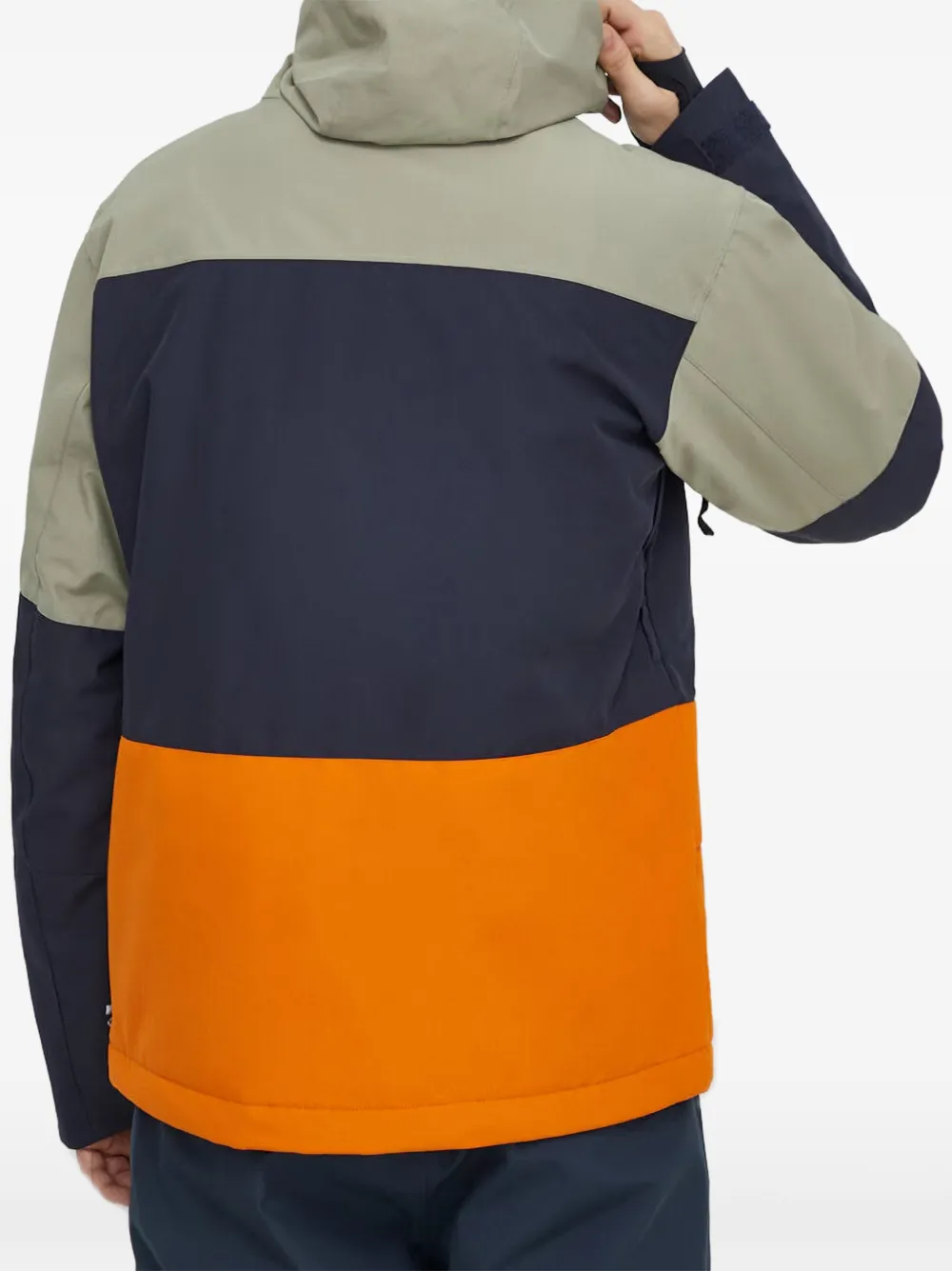 PICTURE Ski-jack met logoprint Blauw