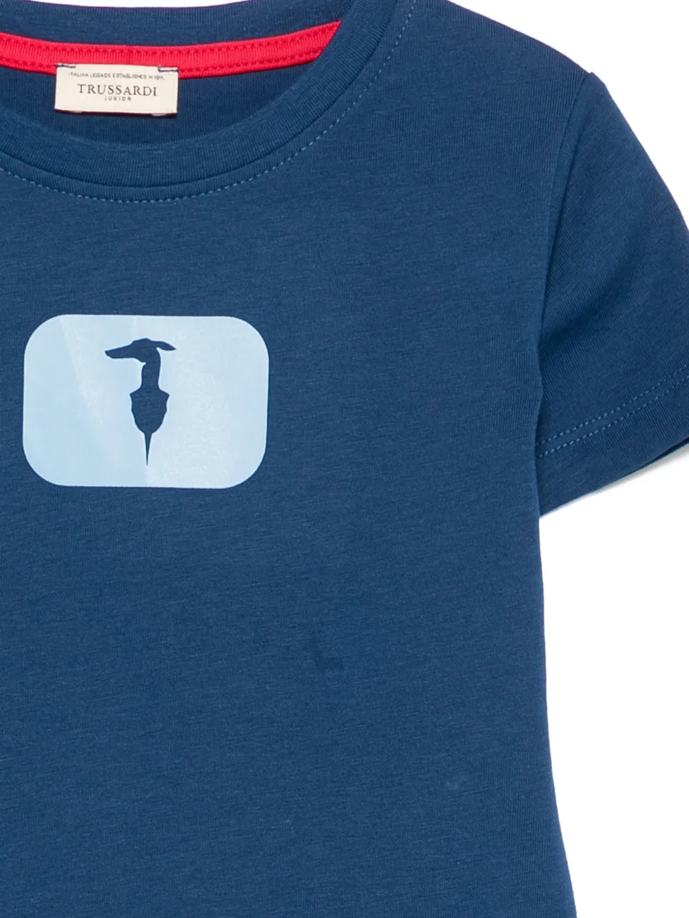 TRUSSARDI JUNIOR T-shirt met logo Blauw