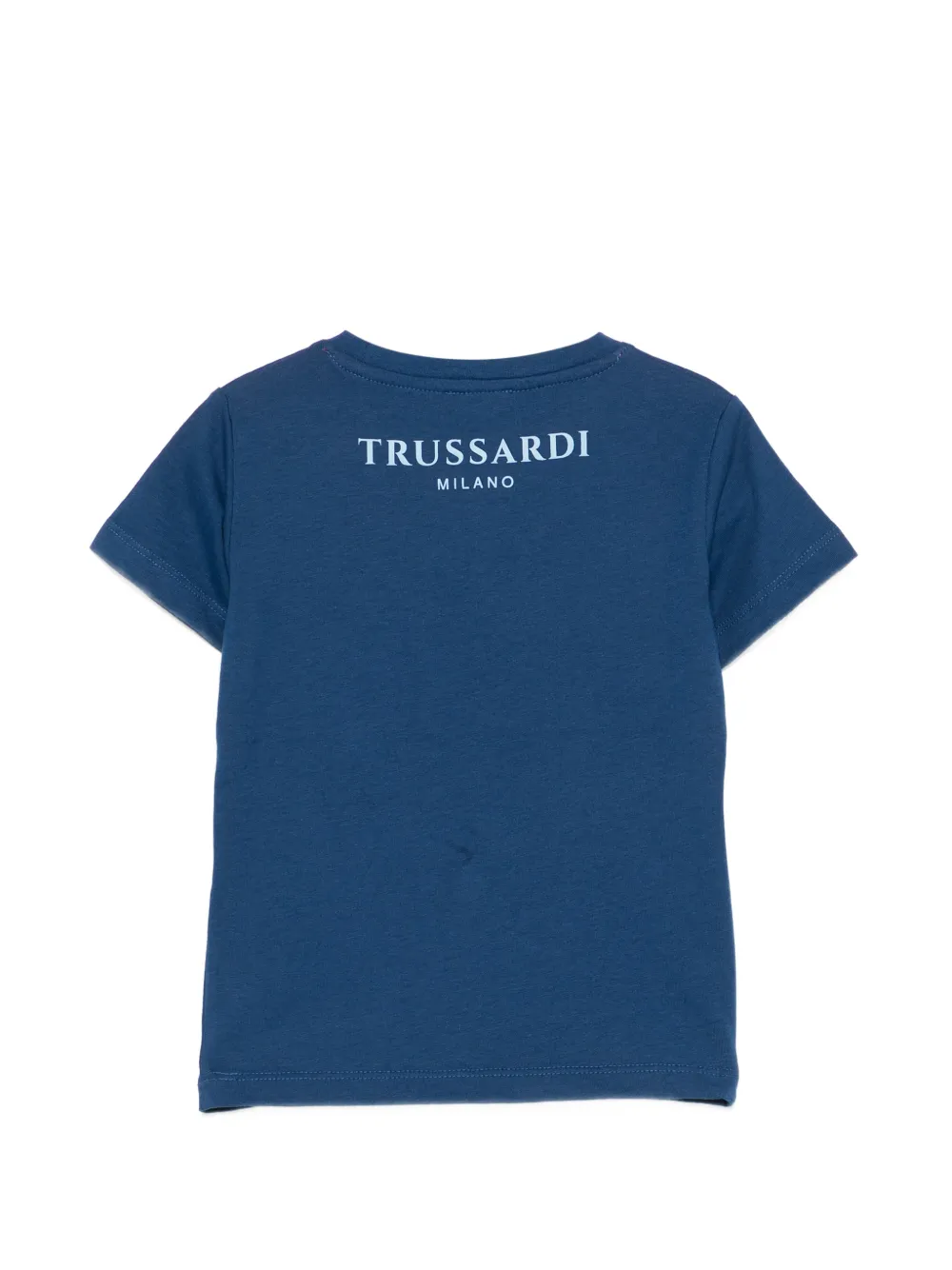 TRUSSARDI JUNIOR T-shirt met logo Blauw