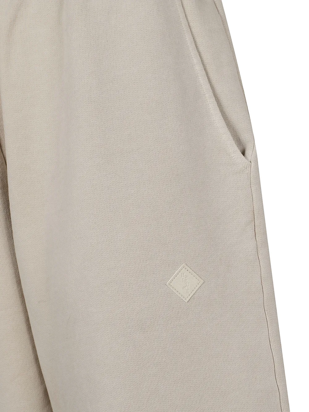 Haikure Trainingsbroek met logopatch Beige