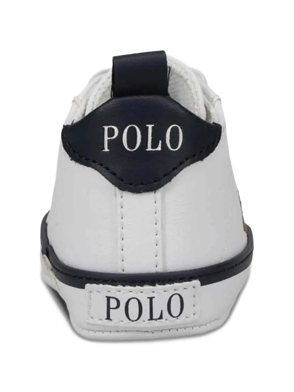 POLO RALPH LAUREN KIDS Sneakers met geborduurd detail Wit
