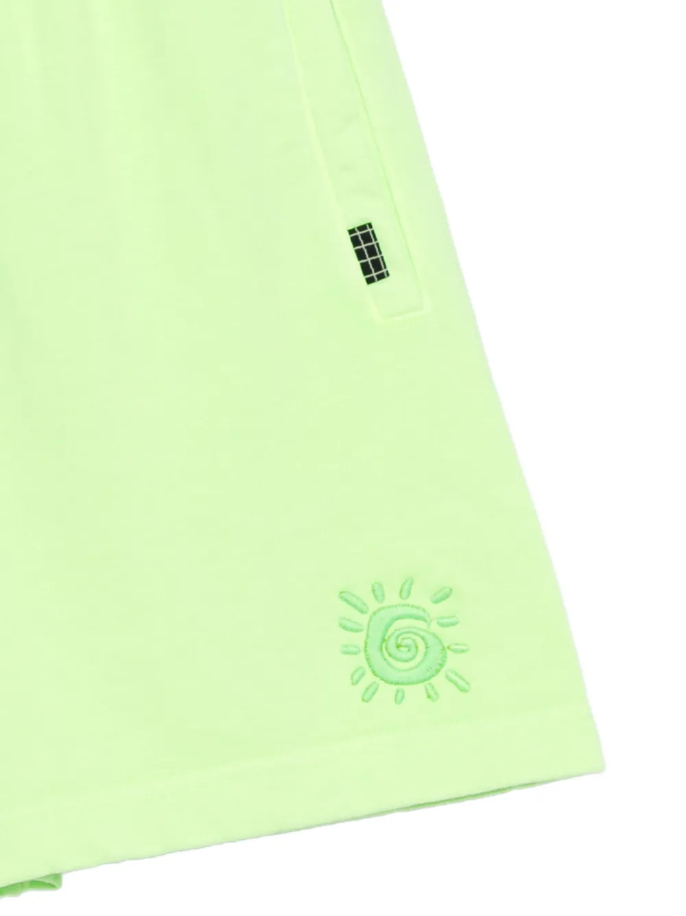 Molo Ador Elasticated-waistband Shorts - Green 