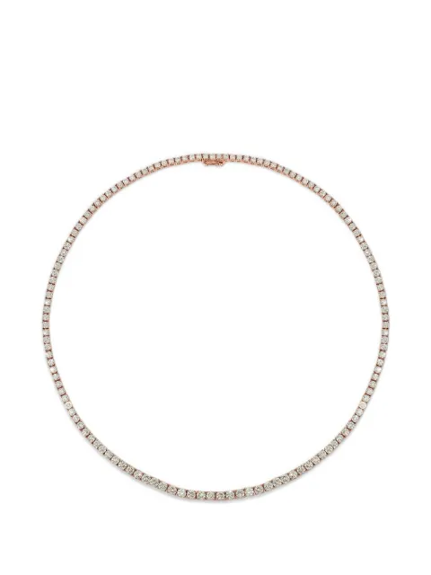 Anita Ko Hepburn graduated diamond necklace