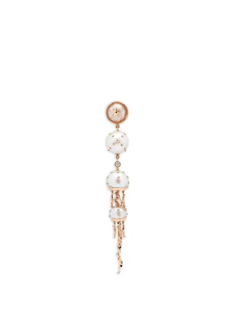 Bibi van der Velden Jellyfish multi-stone drop earring